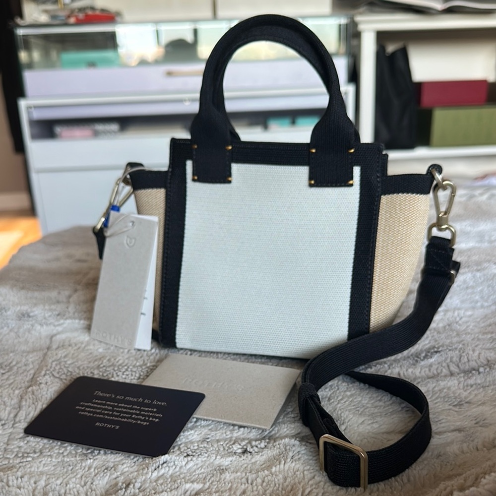 Rothy’s The Mini Handbag in Piano Keys - Picture 5 of 8